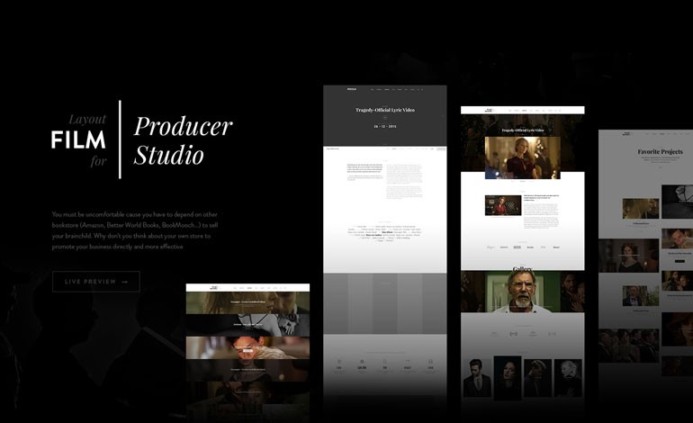 FilmMaker WordPress Theme