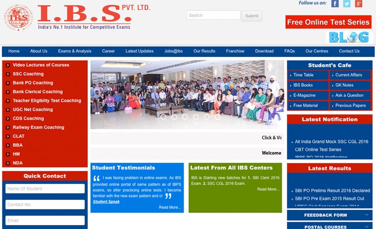 IBS SSC Coaching and Bank PO Coaching Institute