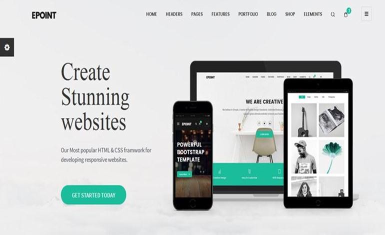 ePoint  Responsive HTML5 Template 