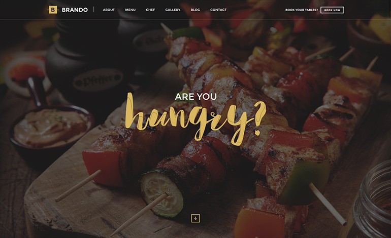 Brando OnePage WordPress Theme