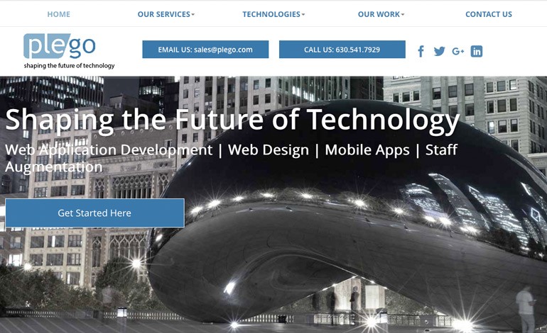 Plego Technologies Web Design