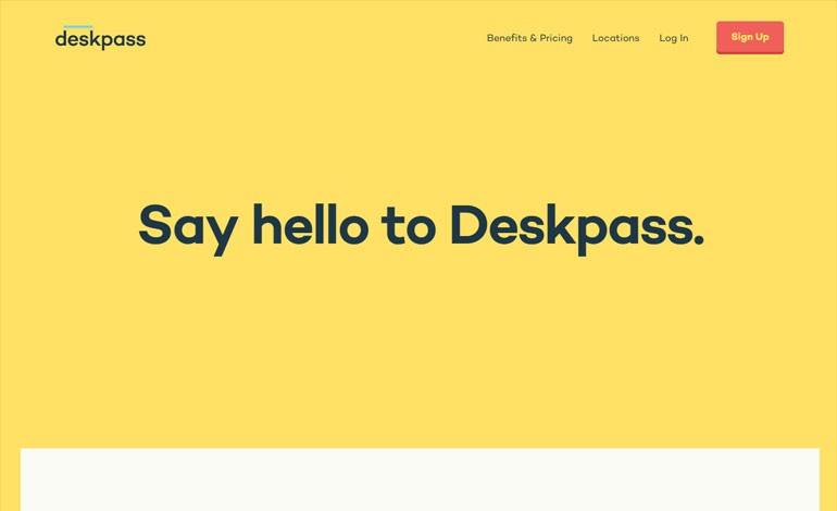 Deskpass Site