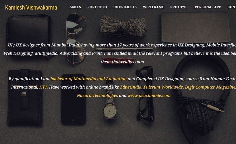 Freelance UI UX Web Designer Mumbai India