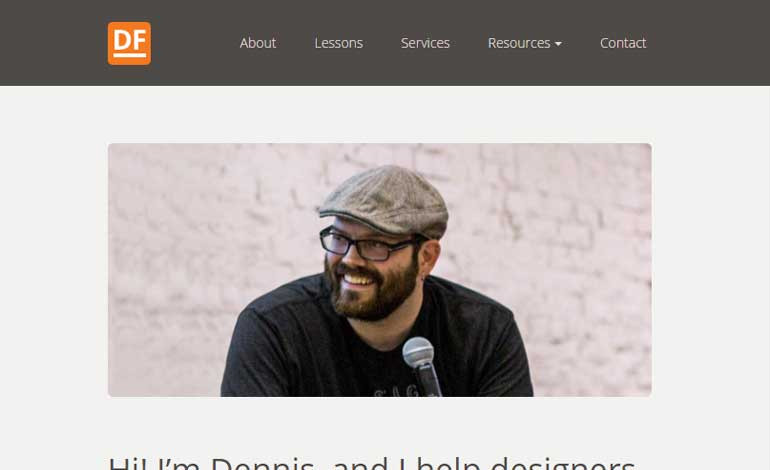 The Personal Website of Designer and Educator Dennis Field