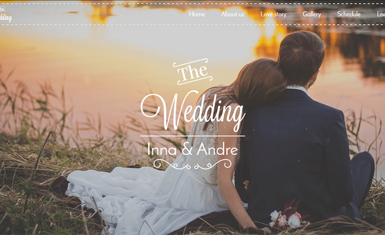 Wedding Tale Responsive Wedding Template