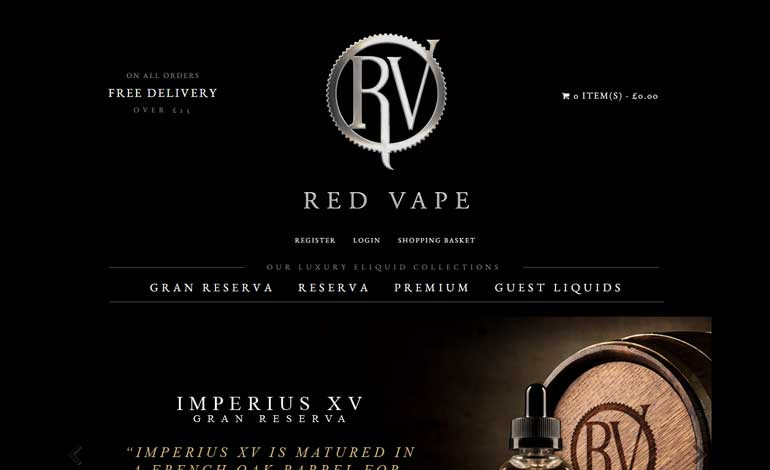 Red Vape Eliquids