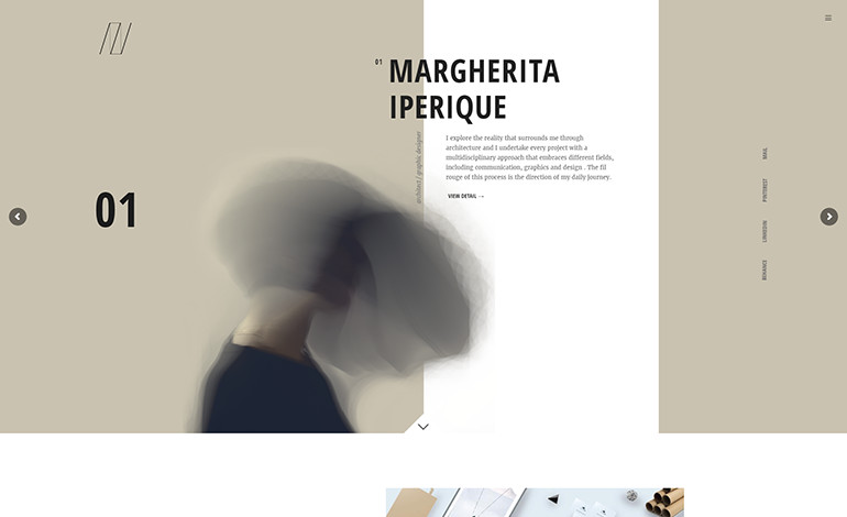 Margherita Iperique Portfolio