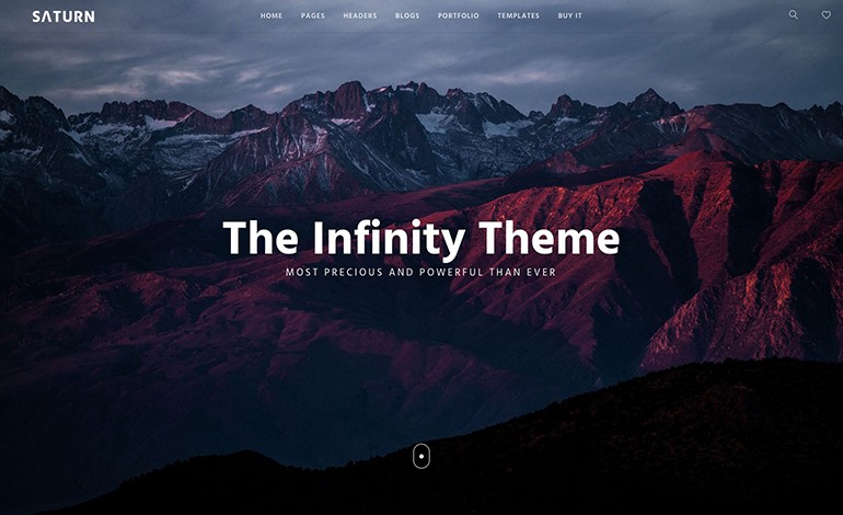 Saturn Multiuse and Accurate WordPress Theme