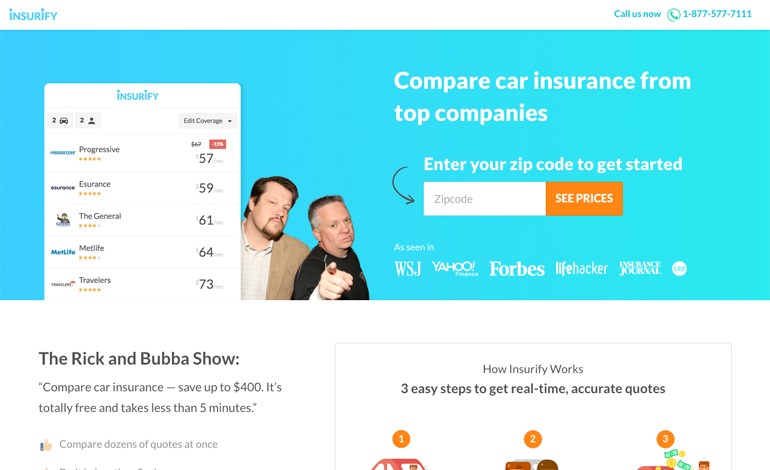 Insurify compare car insurance fast and easy