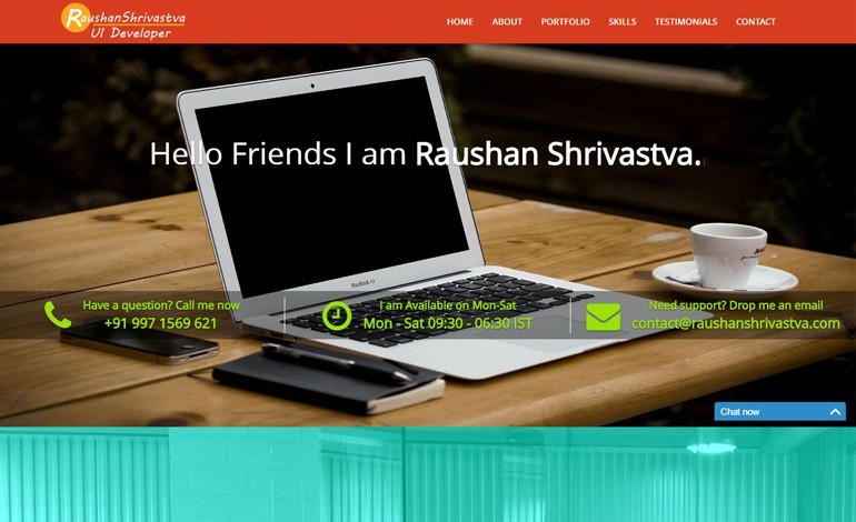 Raushan Shrivastva - Freelancer UI Developer