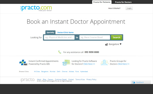 Practo Doctor Appointments