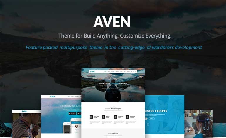 Aven Feature Packed Multi Use Theme