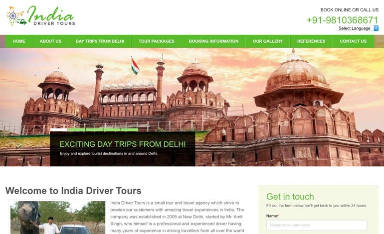 India Driver Tours 