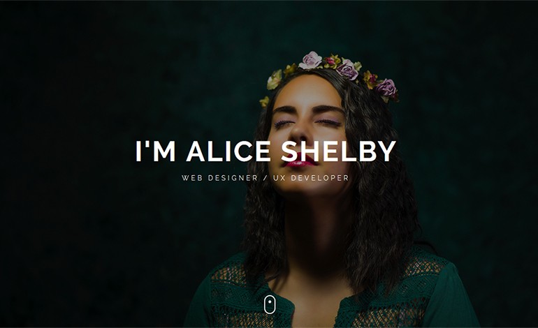 Shelby Personal Portfolio Template