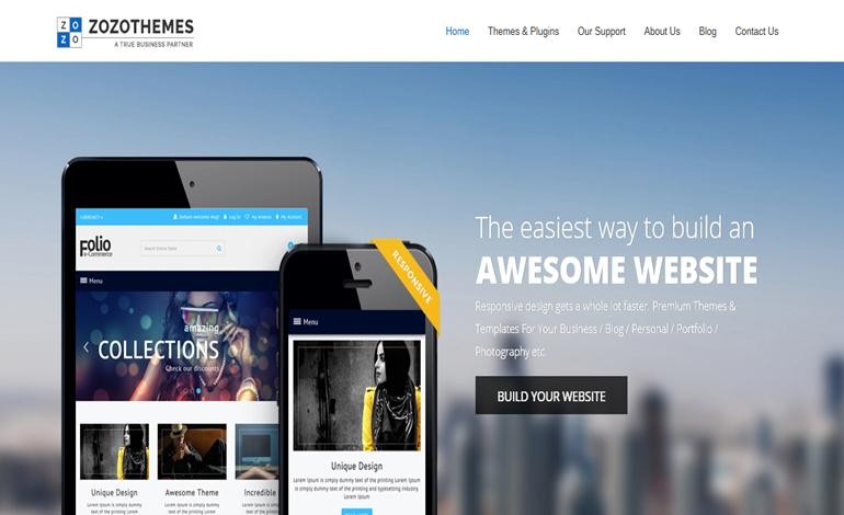 Responsive Wordpress Themes and  Templates  HTML 5  Megento  CSS  Bootstrap   zozothemes