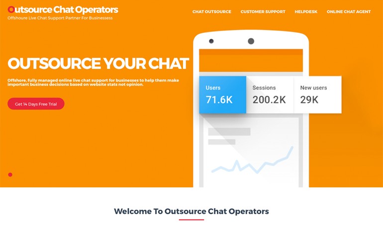 Outsource Chat Operators