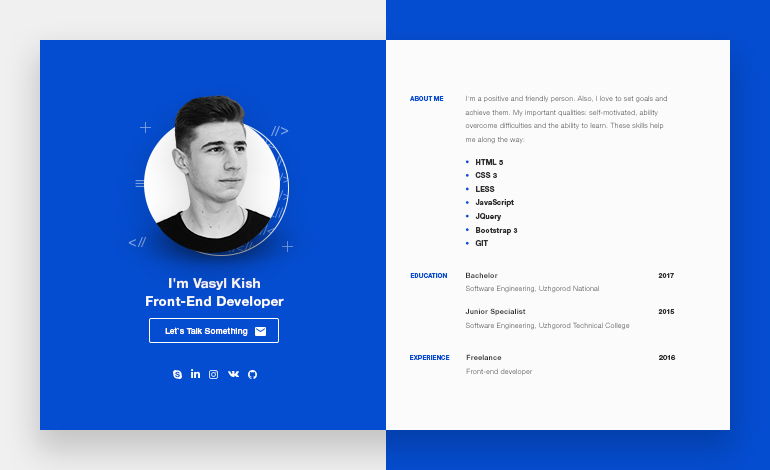 Kish Personal Site