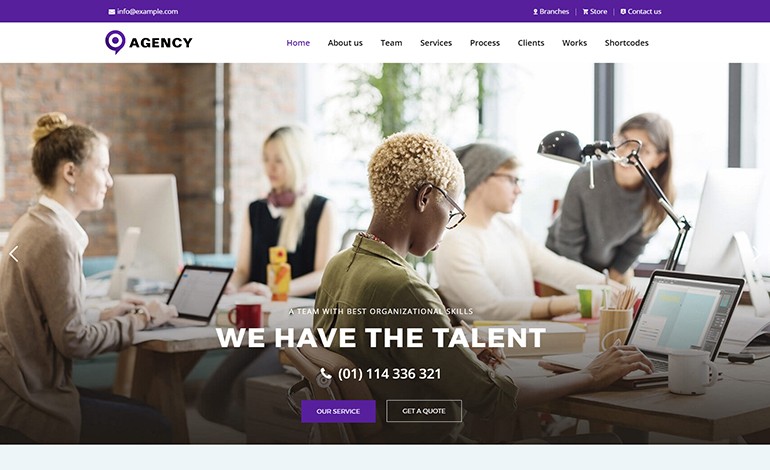 Agencies Creative Business Agency Theme