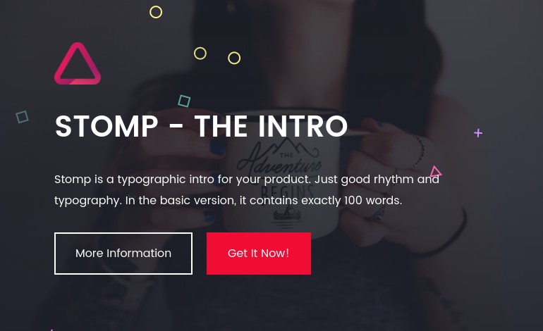 Stomp Typographic Intro