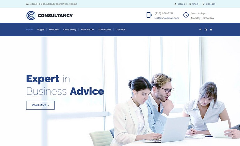 Consultancy Business Agency Theme