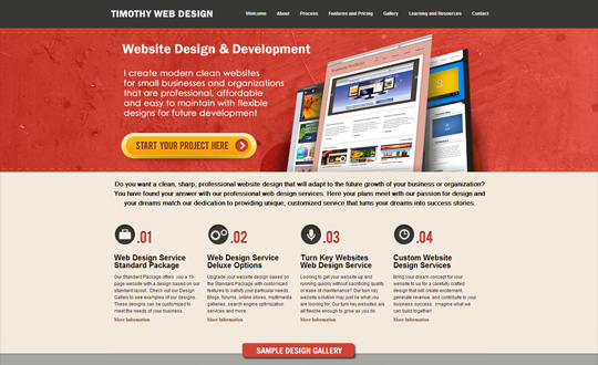 Timothy Web Design Service