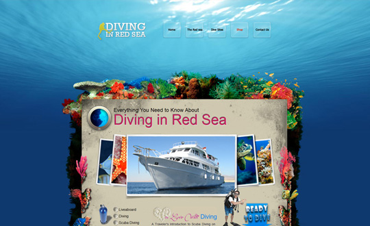 Diving in red sea