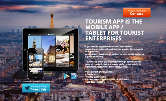 Tourism apps