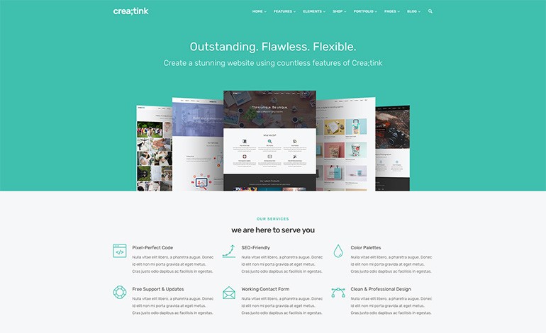 Creatink HTML5 Template