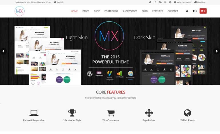 MX Multi Purpose WordPress Theme