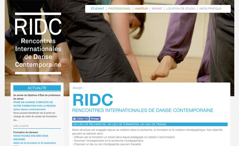 RIDC Danse school in Paris