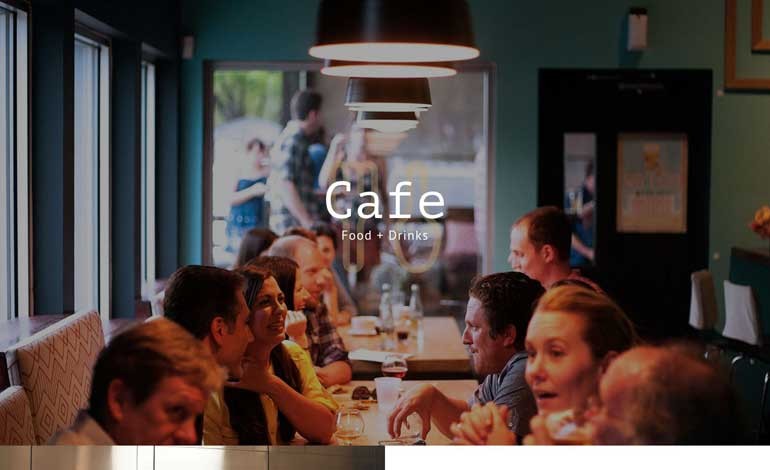Cafe and Restaurant Total WordPress Theme Design
