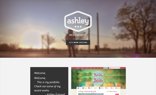 Ashley Farrand Web Creative