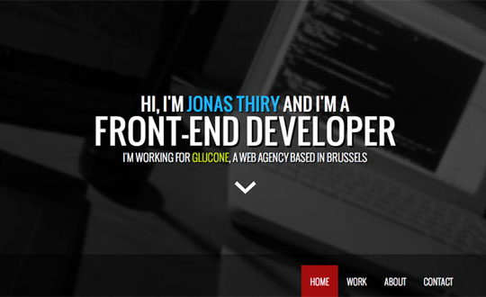 Jonas Thiry Front-end Developer