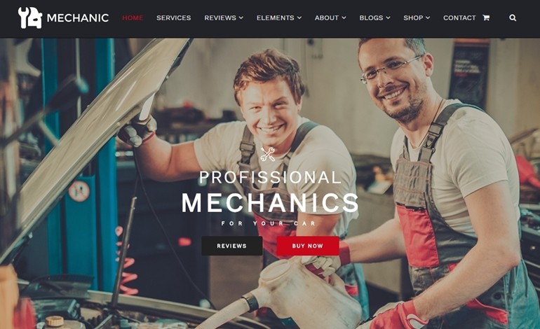 Mechanic WordPress Theme