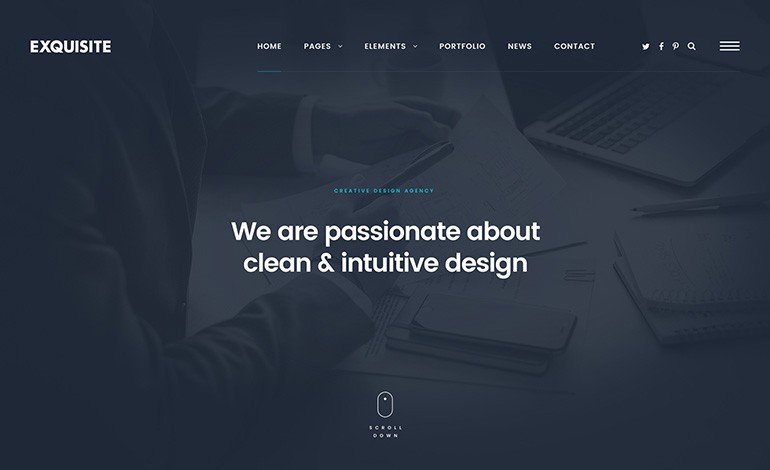 Exquisite WordPress Theme