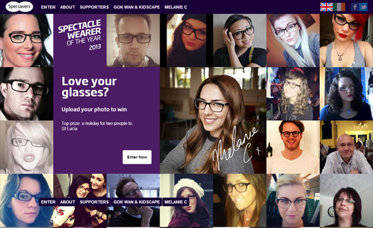 Specsavers Spectacle Wearer of the Year