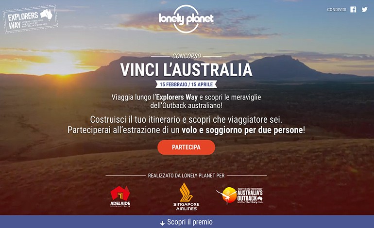 Vinci l'Australia by Lonely Planet Italy