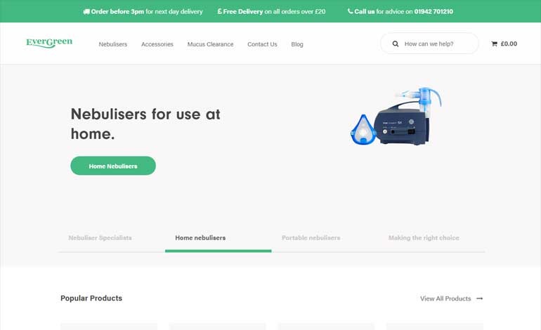 Evergreen Nebulisers