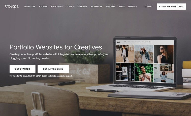 Pixpa Portfolio Websites for Photographers