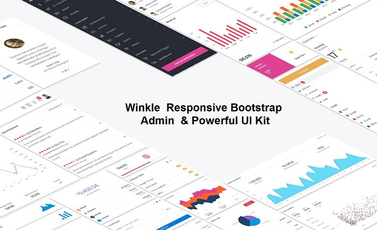 Winkle Responsive Bootstrap Admin  Powerful UI Kit