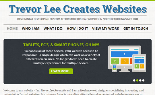 Trevor Lee Creates Websites