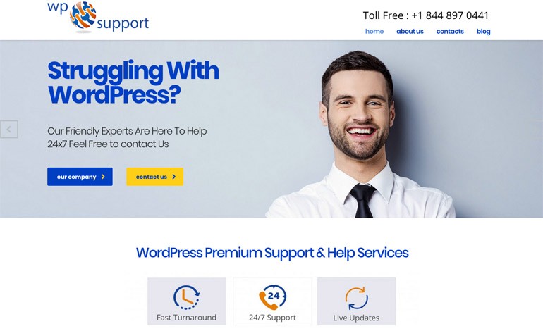  Wordpress Support