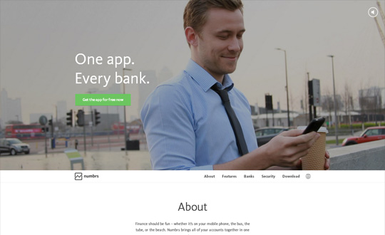 Numbrs One App. All Banks.
