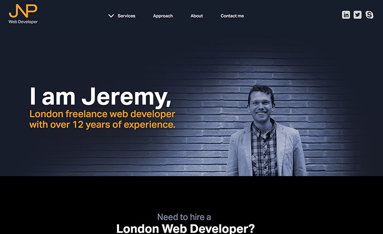 Freelance Web Developer Jeremy