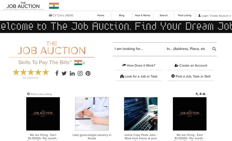 The Job Auction