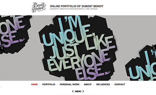 ONLINE PORTFOLIO OF DUBOST BENOIT