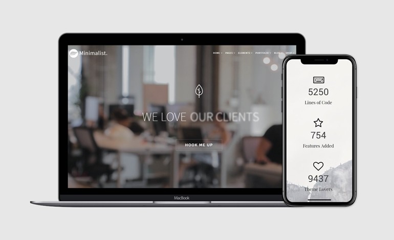 Minimalist WordPress Theme