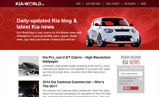 Kia News Blog