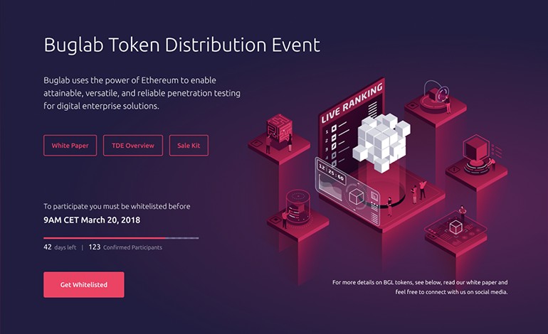 Buglab Token Distribution Event