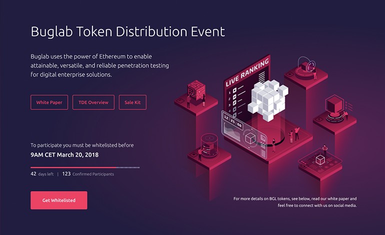 Buglab Token Distribution Event